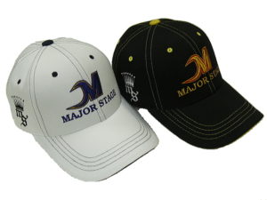 メジャーステージ　キャップ MCP-2014 ホワイト ブラック